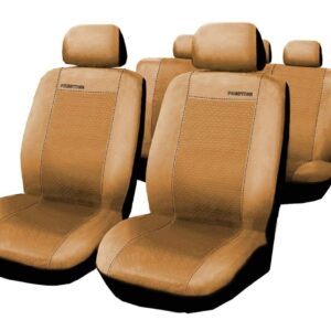 Huse scaune auto Audi A3 Alcantara Bej Prestige