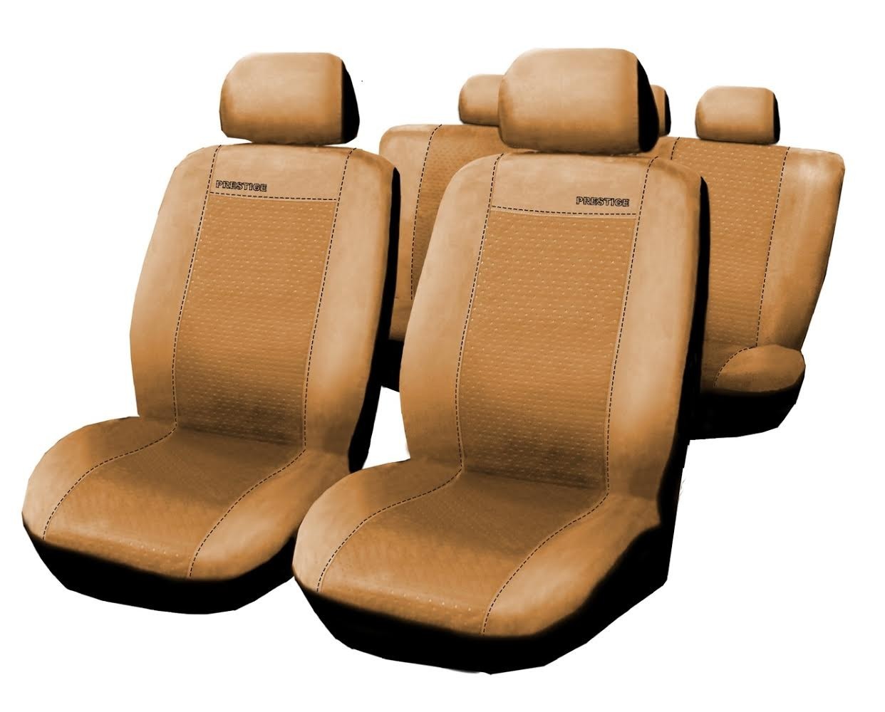 HUSE SCAUNE AUTO VOLKSWAGEN TOUAREG ALCANTARA BEJ
