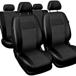 Huse Scaune Auto Mitsubishi Starion Negru / Gri