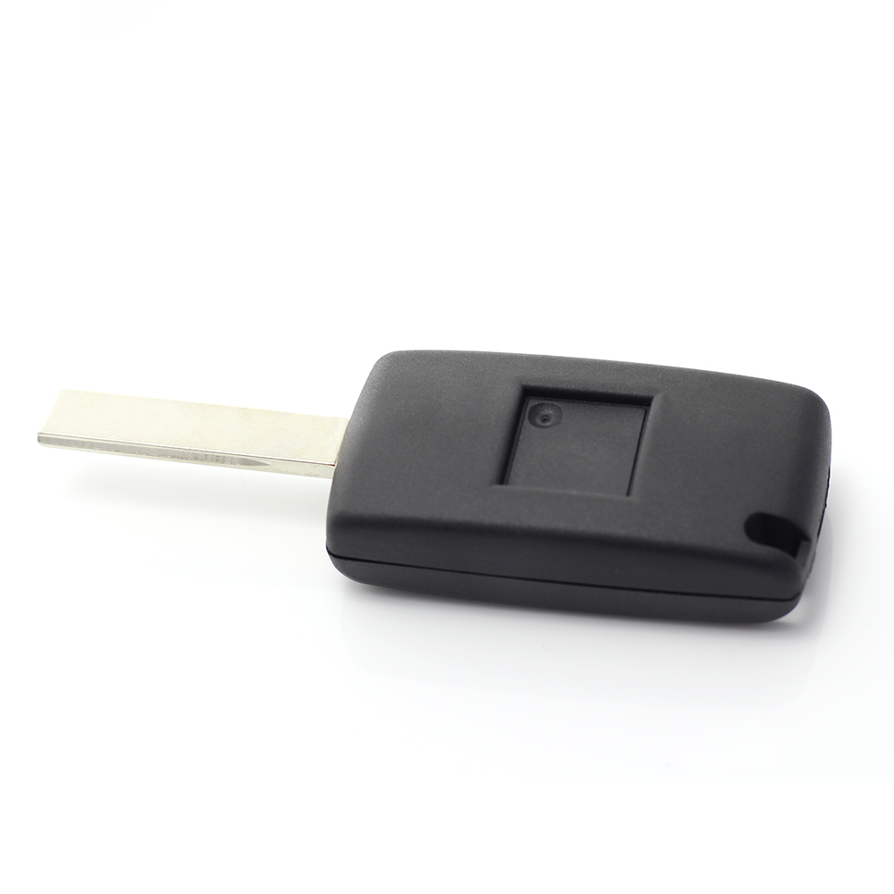 Citroen / Peugeot 407 - Carcasa tip cheie briceag cu 2 butoane, lama HU83-SH2 fara suport baterie - imagine 6