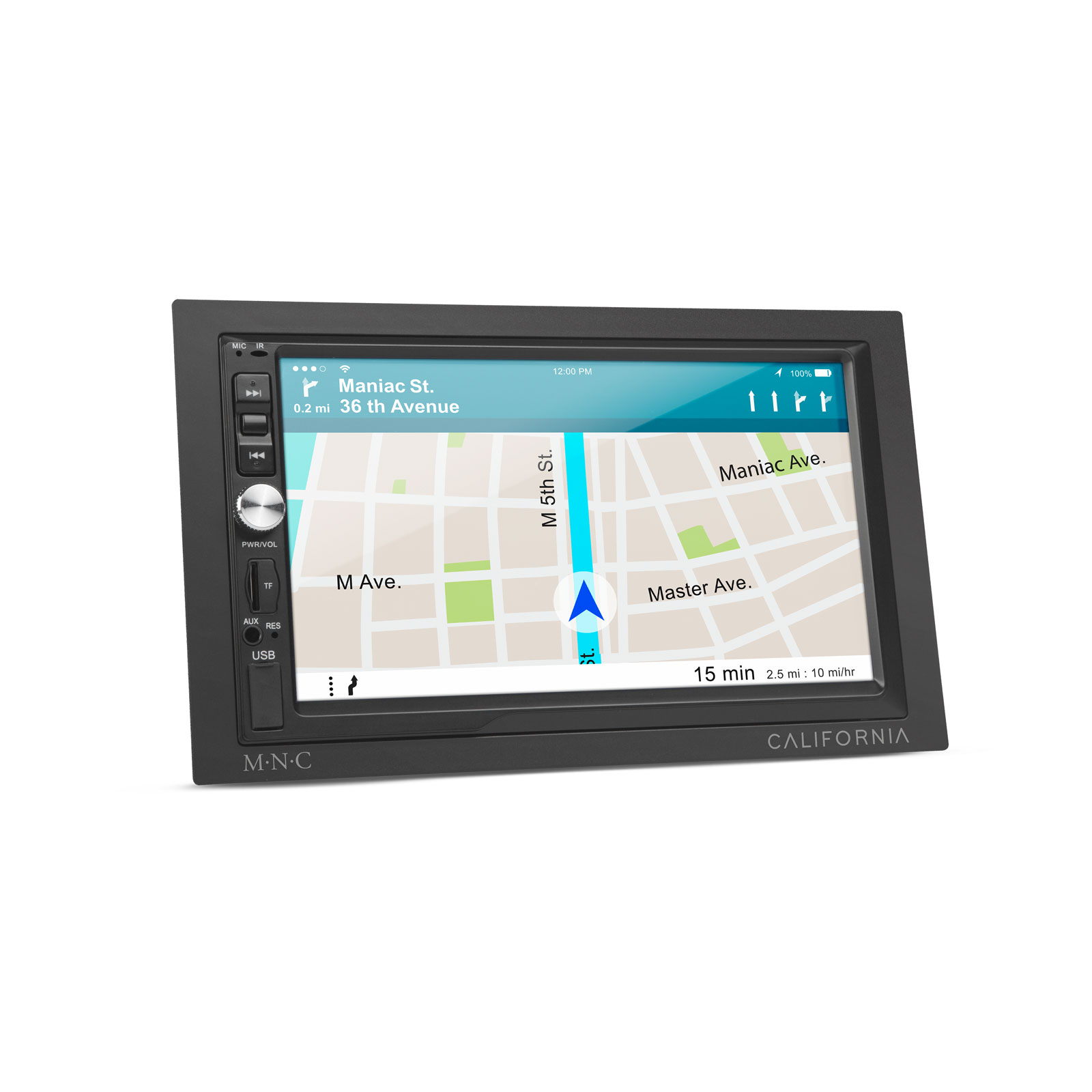 Player auto „California” - 2 DIN - 4 x 50 W - WiFi - BT - MP5 - AUX - SD - USB - imagine 4