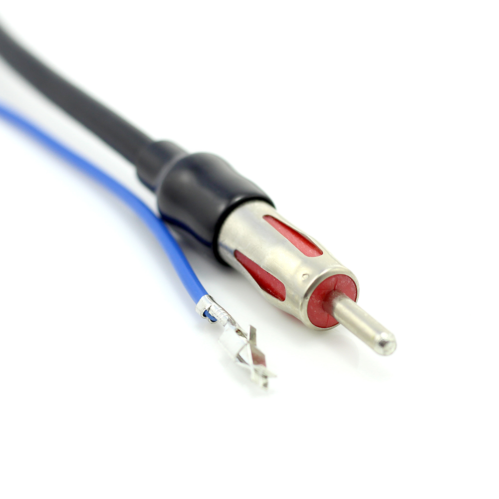 Adaptor antenă 2x FAKRA(Z) - Phantom Power Supply (activ) -> DIN(tată) AUDI - SEAT - SKODA - VW 2002 BMW 2001+ - imagine 3