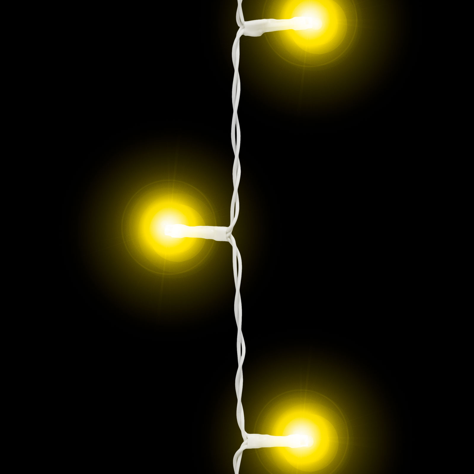 Perdea luminoasă - 100 LEDuri - alb cald - IP44 - 2,2 m - 8 programe - imagine 4